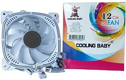 Вентилятор Cooling Baby 12025WARGB 120 PWM (12025WARGB) - мініатюра 2