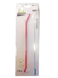 Зубна щітка для собак та котів Ferplast Gro 5939 подвійна 2.3x19x1 см 85939899 - мініатюра 2