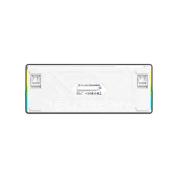 Клавіатура Hator Hellyberry HK60 Mechanical Linear RGB Wireless/Bluetooth/USB UA White/Violet (HK60_wireless) - мініатюра 4