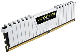 Модуль пам'яті Corsair DDR4 16gb Vengeance LPX White 3200 Mhz (CMK32GX4M2E3200C16W 1of2) Б/в - мініатюра 2