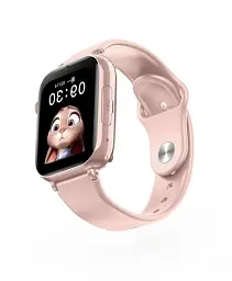 Дитячі смарт годинник-телефон LEMFO LT38 4G GPS SIM-карта геозона відеодзвінок Pink (17825) - мініатюра 2