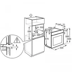 Духовка електрична Electrolux EOF6P76BX - мініатюра 10