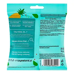 Чипси фруктові Crispy natural Яблуко зі смаком ананасу 18 г - мініатюра 2