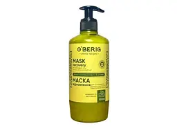 Маска для волосся O’BERIG 500мл Олія Яєчно-пантенолова з 5 оліями для пошкодженого волосся