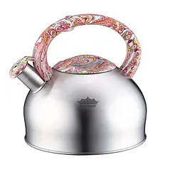 Чайник із свистком Peterhof PH-15639 brown 3,0 л. - мініатюра 1