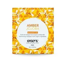 Пробник массажного масла Exsens Amber Jojoba, 3 мл