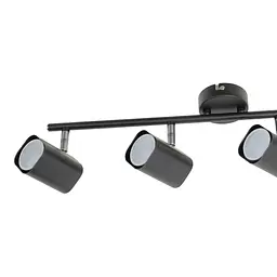 Світильник Brille спот HTL-213/4 GU10 BK - мініатюра 6