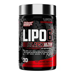 Ультраконцентрований Жиросплавлювач Lipo-6 Black UC - 30 капсул