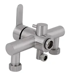 Змішувач для ванни Brinex Pure 005 Nickel BRIPUR005NKL - мініатюра 3
