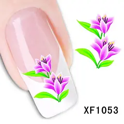 Наклейки для ногтей XF1053