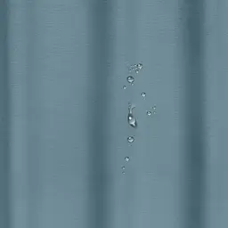 Шторка для душу та ванної Cosas з кільцями 180х180 azure, бірюзовий (ShowerCurtains_20Azure_DUK_180x180_Hook) - мініатюра 4