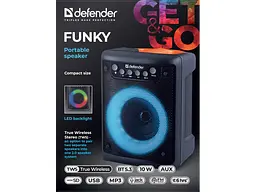 Портативна колонка Defender Funky (65053) - мініатюра 5
