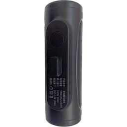 Павербанк Smart Power Bank без USB з ліхтариком для пристроїв з Lightnin 5000 mAh Black (11235) - мініатюра 2