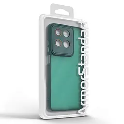 Защитный чехол для Motorola G15/G15 Power/G17 Power 4G/G17 4G, зеленый, ShadeX, противоударный, матовый, панель PC+TPU, защита всего корпуса, амортизация ударов при падении, ArmorStandart (ARM91316) - мініатюра 3
