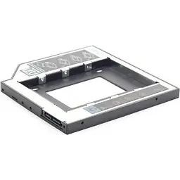 Адаптер Gembird для HDD/SSD 2.5" у відсік CD-ROM приводу ноутбука 9.5мм (MF-95-01)