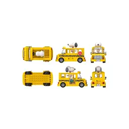 Конструктор Pantasy Snoopy - Шкільний автобус (86906) - мініатюра 6