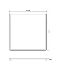Світильник стельовий Zuma Line 5905316643963 Colis LED 1x50W 3000K/4000K/5500K IP20 чорний - мініатюра 2