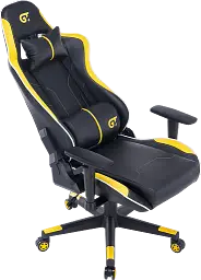 Геймерське крісло GT Racer чорне з жовтим (X-2528 Black/Yellow) - мініатюра 8
