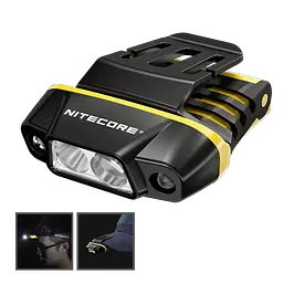 Ліхтар на кепку Nitecore NU11 з датчиком руху та універсальним кріпленням