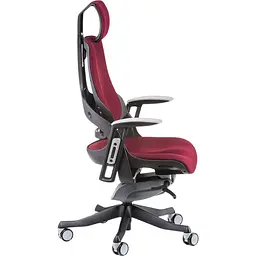 Офісне крісло Special4you Wau Burgundy Fabric бордове (E0758) - мініатюра 4