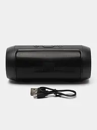 Музична портативна вluetooth колонка Charge Mini J006 Бумбокс 1500 мАг 3Вт підтримка microSD Чорний - мініатюра 6