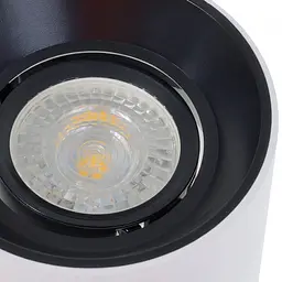 Підсвічування тубус Brille накладне AL-709/1 GU5.3 BK/WH MR16 36-291 - мініатюра 14