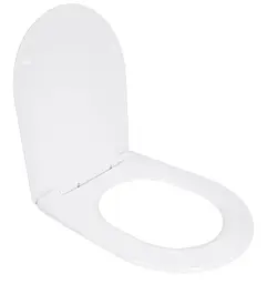 Сидіння для унітазу Qtap (Taurus 490) з мікроліфтом, Slim Duroplast, Quick Release QTSC179W49383 - мініатюра 2