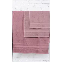 Набір банних рушників №5013 SoftNess Violet, 3 шт. (2200003182736) - мініатюра 2