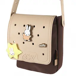 Сумка через плече Yes CB-3 Miffy Bunny 19х18.5х1.5 см бежева (550530) - мініатюра 2