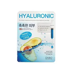 Маска тканинна для обличчя Dabo First Solution Mask Pack Hyaluronic з гіалуроновою кислотою
