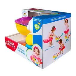 Іграшка-каталка KIDDI SMART – ПЕЛІКАН-ВИТІВНИК (українська) KIDDI SMART 064642 - мініатюра 8