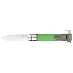 Ніж Opinel №12 Explore, w/ Tick Remover зелений