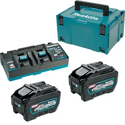 Набір акумуляторів BL4050F (2 шт) та зарядний пристрій для продукції Makita XGT (191U13-9)