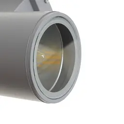 Світильник Brille фасадний E27 IP65 Grey (AL-135/2) - мініатюра 4