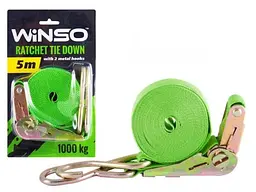 Стяжний ремінь для кріплення вантажу Winso 5 м/1 т/25 мм 1 шт (141500)
