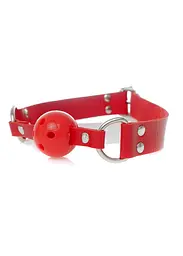 Кляп Ball Gag Red - Fetish Boss Series - мініатюра 4