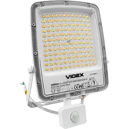 Світлодіодний прожектор Videx F5 100W з датчиком руху і освітленості White (VL-F5-100CW-S) [174688] - мініатюра 6