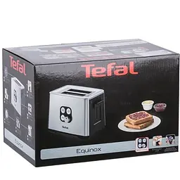 Тостер Tefal Cube 900 Вт чорний (TT420D30) - мініатюра 4