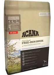 Сухий корм Acana Free-Run Duck 6 кг для собак з чутливим травленням усіх порід і віку (качка)