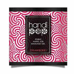 Пробник збуджуючого гелю Sensuva Handipop Strawberry, 6 мл