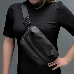Сумка поясна Heys Puffer Mini Waist Bag Black (30128-0001-00) - мініатюра 8