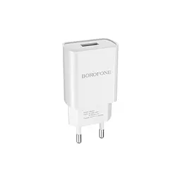 Зарядний пристрій BOROFONE BA20A Sharp USB 10.5W White (6931474700681) - мініатюра 3