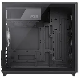 Корпус GameMax F36 BK Black with window - мініатюра 7