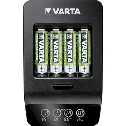 Зарядний пристрій Varta LCD Smart Plus CHARGER+4xAA 2100 mAh (57684101441) - мініатюра 3