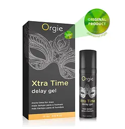 Гель-пролонгатор Orgie X-TRA Time для тривалого статевого акту, 15 мл, натуральний склад - мініатюра 3