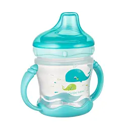 Поїльник-непроливайка Canpol babies Sweet fun, 180 мл, синій (57/300_blu) - мініатюра 2