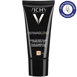 Коригуючий тональний флюїд Vichy Dermablend SPF 28 відтінок 15 (Opal) 30 мл (M5541420) - мініатюра 2