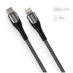 Дата кабель USB-C to Lightning 1.0m ColorWay (CW-CBPDCL033-GR) - мініатюра 4