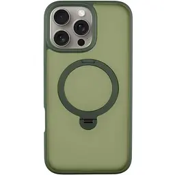 Чохол Ummi Colorful with MagSafe HQ Ring для Apple iPhone 16 Pro (6.3) Green