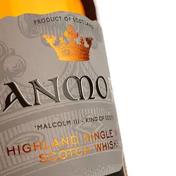 Віскі Canmore Single Malt Scotch Whisky 40% 0.7 л у подарунковій упаковці - мініатюра 4